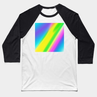 red pink purple yellow green abstract texture Baseball T-Shirt